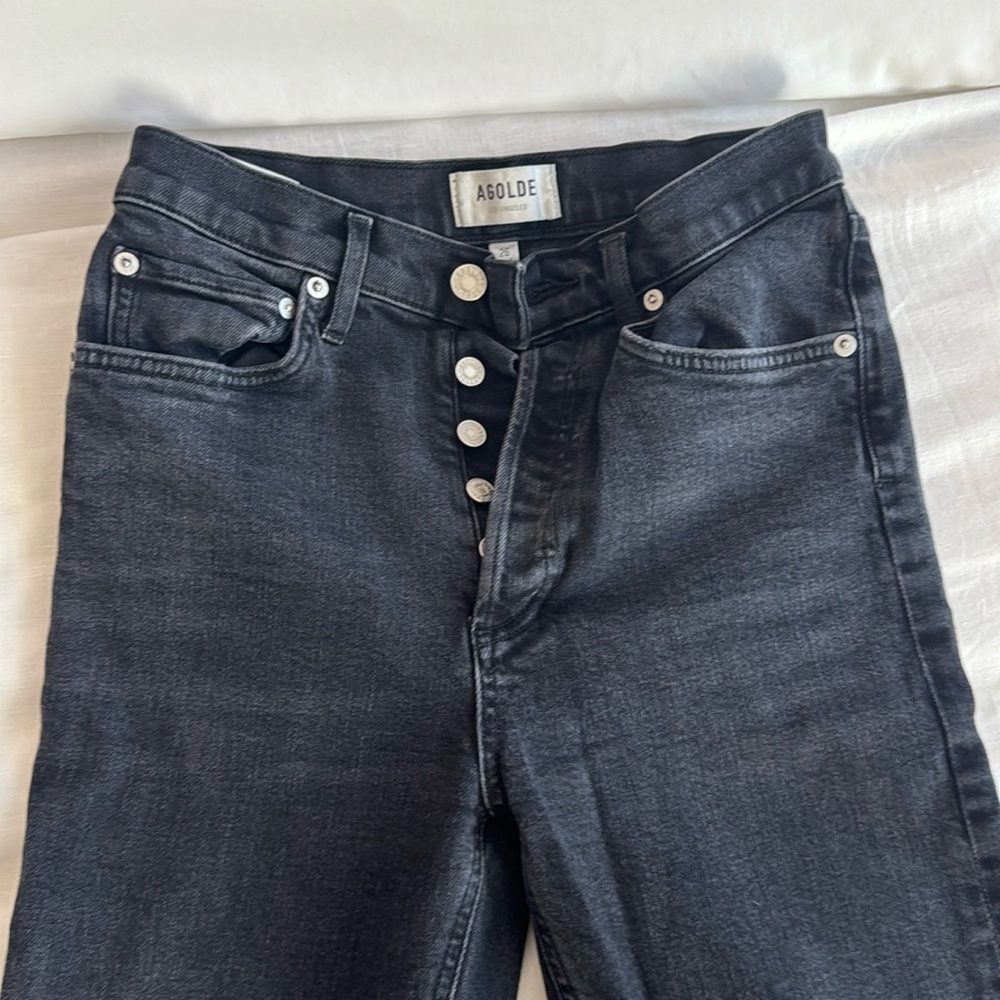 Agolde Riley black jeans size 26